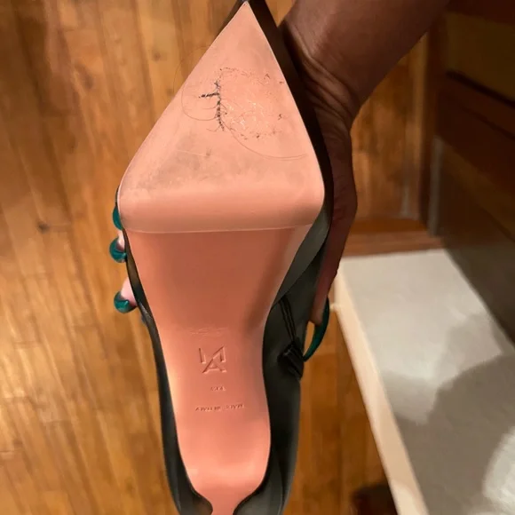 Amina Muaddi platform boots